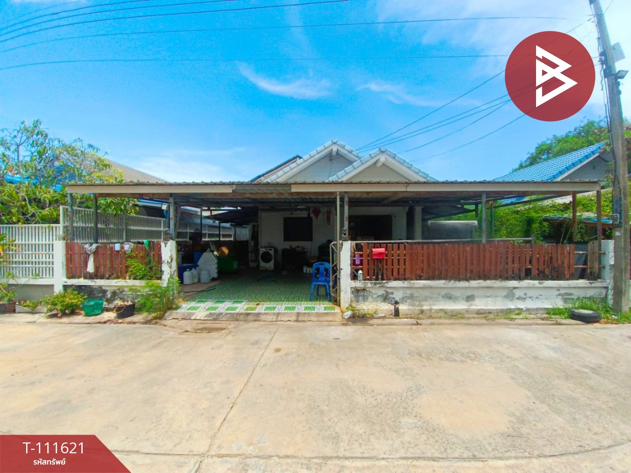 ขายบ้านโครงการ บ้านแสนสุข เนื้อที่ 52.1 ตารางวา สมุทรสงคราม