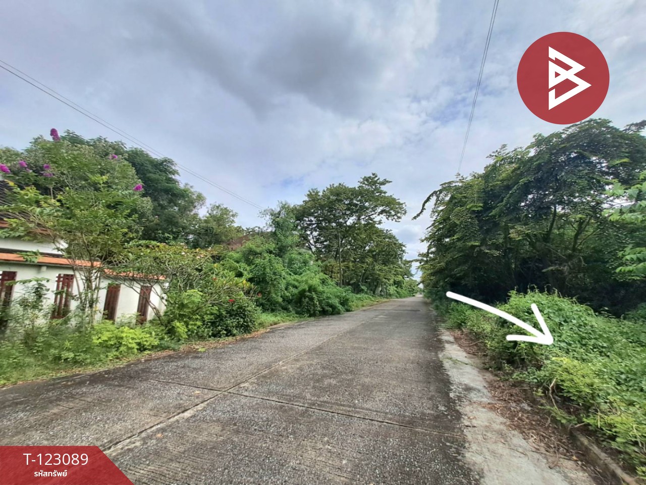 ขายที่ดิน ในหมู่บ้านเลคการ์เด้นวิลล่า เนื้อที่ 1 งาน 58 ตร.วา ธัญบุรี ปทุมธานี