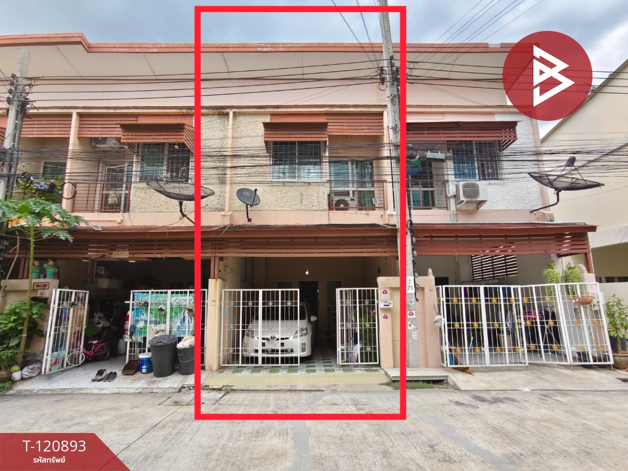 ขายทาวน์เฮ้าส์ หมู่บ้านธนจิตต์ นนทบุรี