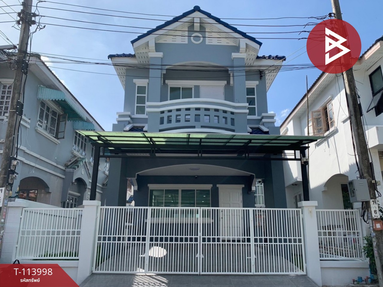 ขายบ้านแฝด หมู่บ้านนันทนาการ์เด้นท์ บางปลา บางพลี สมุทรปราการ