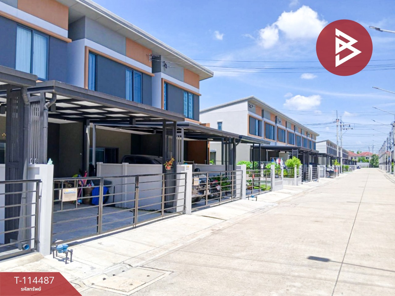 ขายทาวน์เฮ้าส์ หมู่บ้านพลีโน่ ทาวน์ พระราม 2 (Pleno Town Rama 2) พันท้ายนรสิงห์ สมุทรสาคร