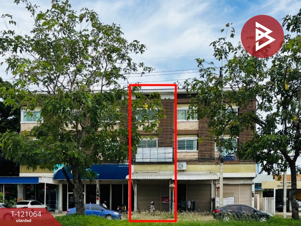 ขายอาคารพาณิชย์ 3 ชั้น เนื้อที่ 23 ตร.วา วัดจันทร์ พิษณุโลก