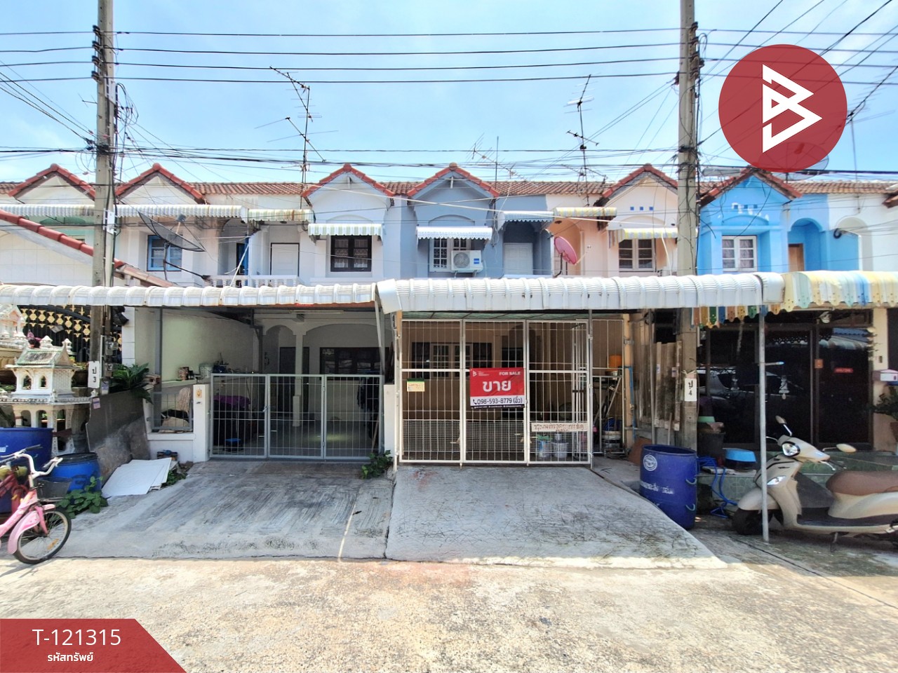 ขายทาวน์เฮ้าส์ หมู่บ้านพนาสนธิ์8 ท้ายบ้าน สมุทรปราการ