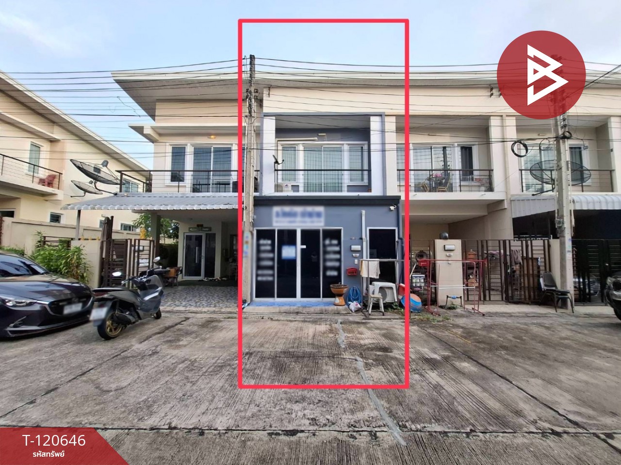 ขายทาวน์เฮ้าส์ หมู่บ้านแสนสุขทาวน์2 (Sansuk Town2) บางละมุง ชลบุรี