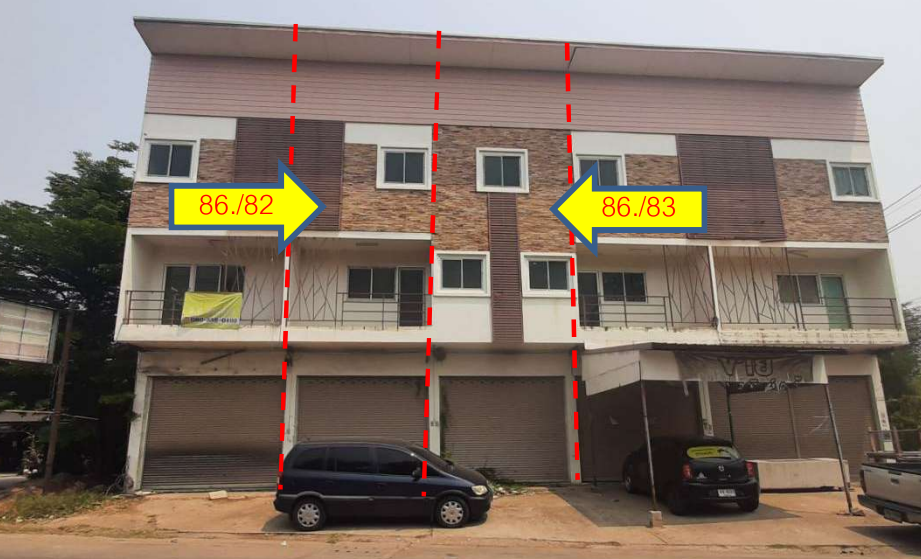 KTB : อาคารพาณิชย์ ตำบลในเมือง ขอนแก่น 64NE011500919