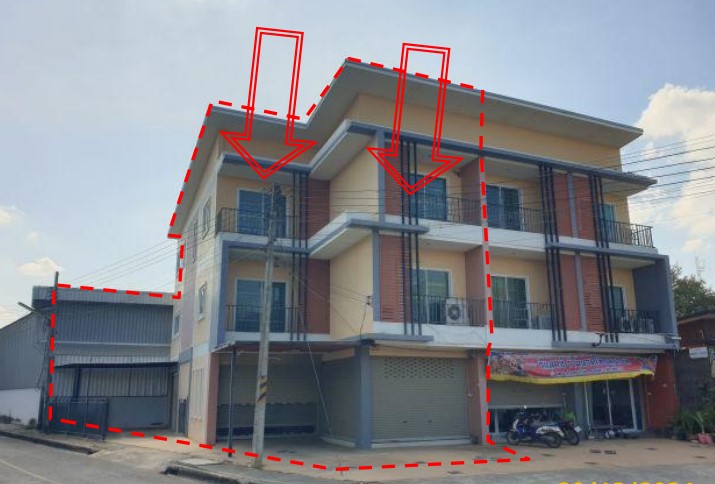 KTB : อาคารพาณิชย์ ตำบลเมืองพล ขอนแก่น 65NE011500804