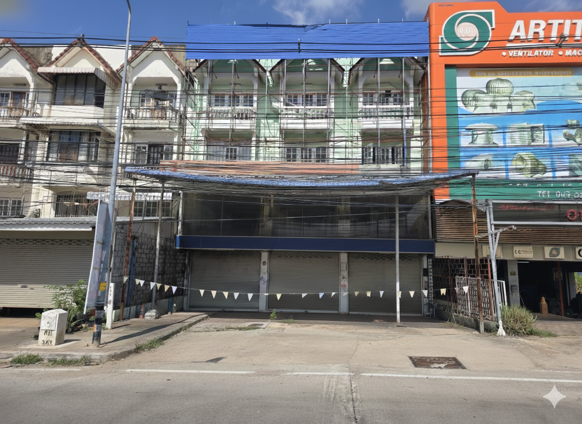 KTB : อาคารพาณิชย์ ตำบลศิลา ขอนแก่น 63NE011501729