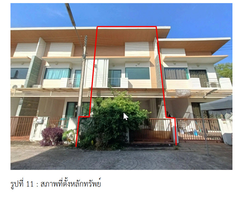 KTB : ทาวน์เฮ้าส์ ตำบลบ้านเป็ด ขอนแก่น 69NE010500003