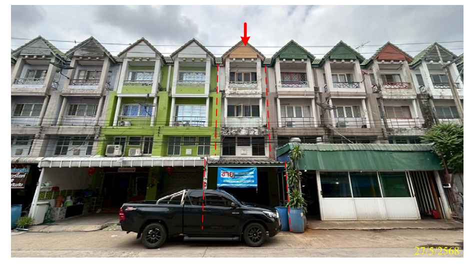 KTB : อาคารพาณิชย์ ตำบลบึงน้ำรักษ์ ปทุมธานี 66MT011501162