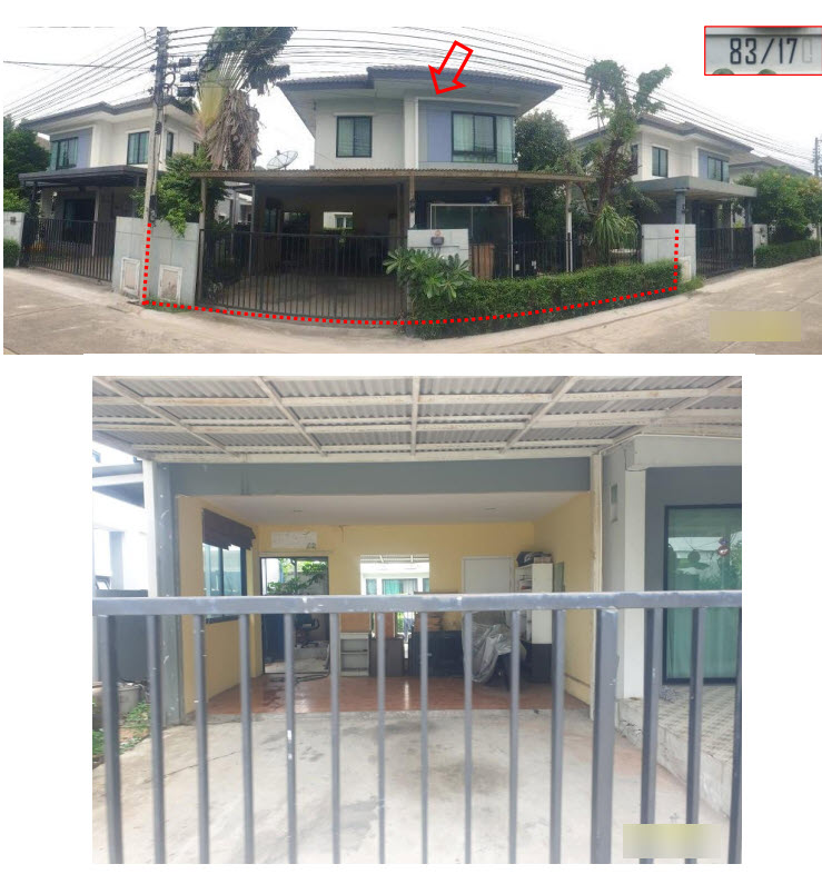 KTB : ที่ดินพร้อมสิ่งปลูกสร้าง ตำบลท่าอิฐ นนทบุรี 63MT010200969
