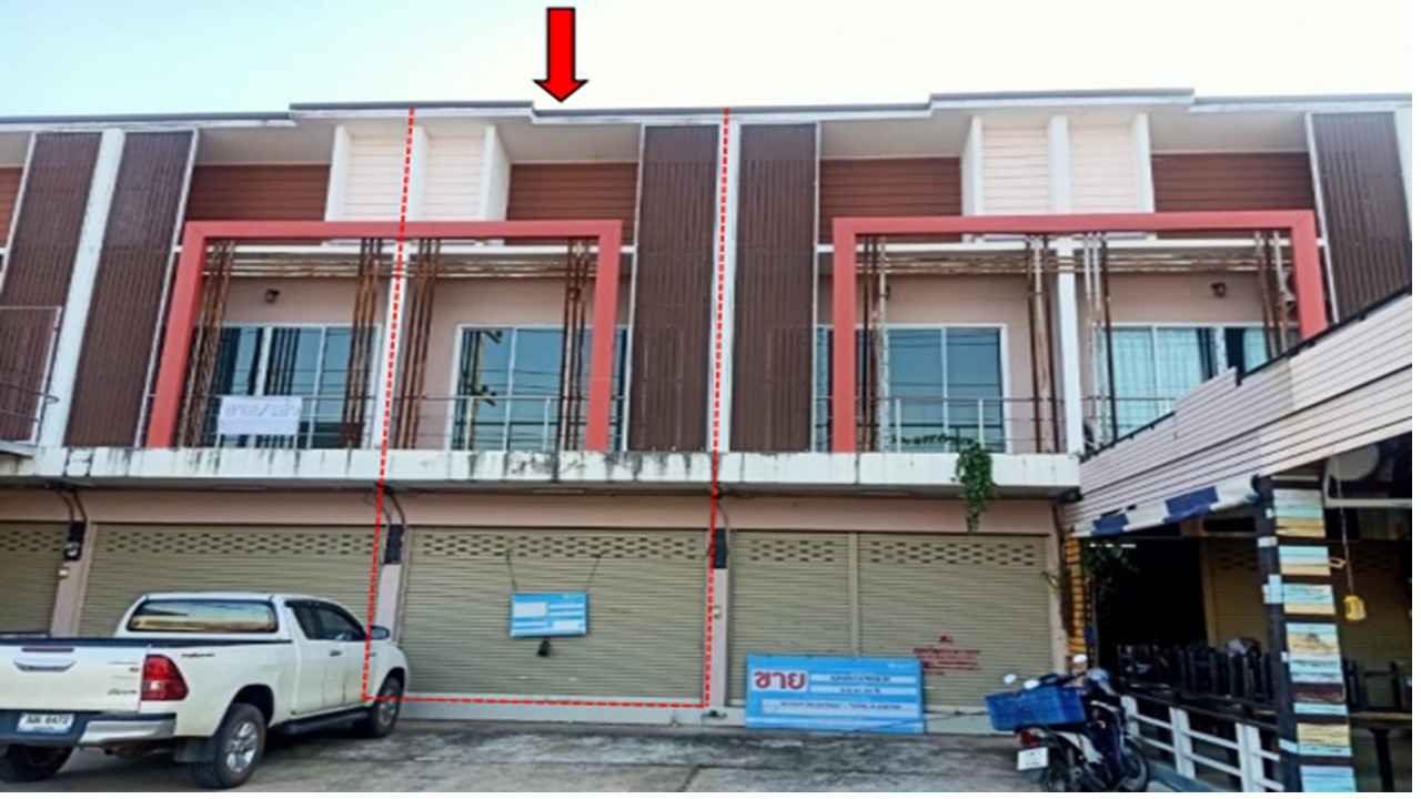 KTB : ตึกแถว ตำบลเชียงยืน มหาสารคาม 62NE010700835