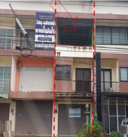KTB : อาคารพาณิชย์ ตำบลท่าอุแท สุราษฎร์ธานี 67SS011500517