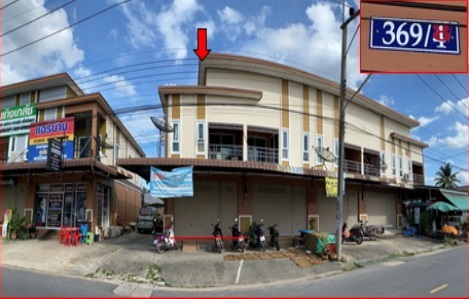 KTB : อาคารพาณิชย์ ตำบลบ้านส้อง สุราษฎร์ธานี 63SS011500339