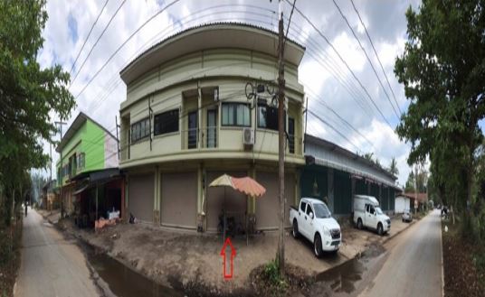 KTB : อาคารพาณิชย์ ตำบลบางสวรรค์ สุราษฎร์ธานี 63SS011501691
