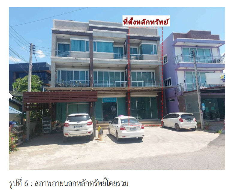 KTB : อาคารพาณิชย์ ตำบลมะขามเตี้ย สุราษฎร์ธานี 66SS011500092