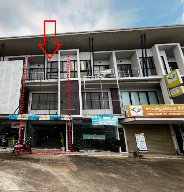 KTB : อาคารพาณิชย์ ตำบลไสไทย กระบี่ 64SS011500602