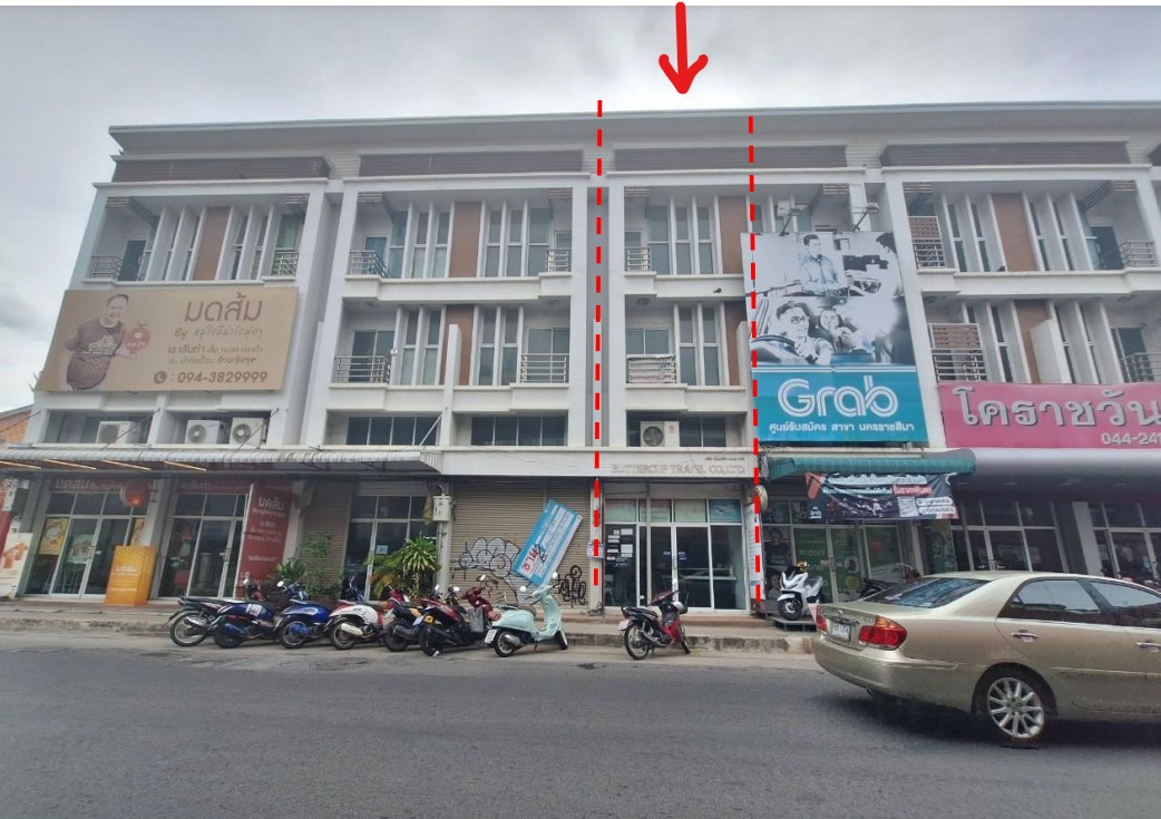 KTB : อาคารพาณิชย์ ตำบลในเมือง นครราชสีมา 65NE011501485