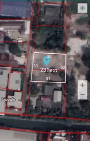 ขายที่ดิน 231 ตรว.เข้าซอย100เมตร ซอยคลองลำเจียก ใกล้ถนนเลียบทางด่วนเอกมัยรามอินทรา ถนนเกษตรนวมินทร์ ทำเลดี