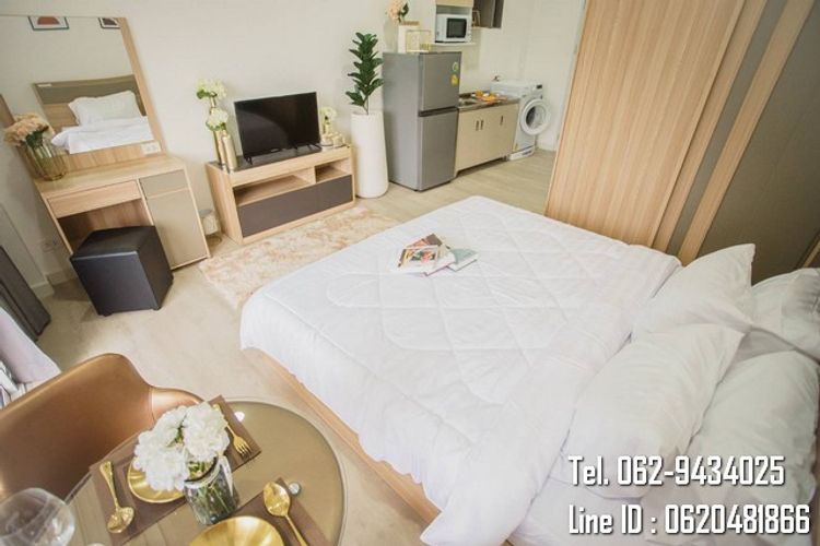 S00724 ขายคอนโด ทำเลดีมาก เคียงมอคอนโดมิเนียม เนื้อที่ 24.9 ตรม มช., ภาพที่ 4