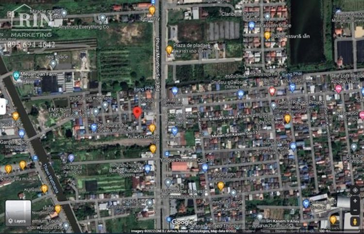 R62-18S ขายที่ดินพร้อมสิ่งปลูกสร้าง 50 ตรว ถนนพุทธมลฑลสาย3, ภาพที่ 4