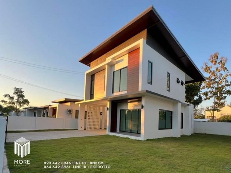 MORE-032HS บ้าน2ชั้น 3นอน3น้ำ บรรยากาศดี  สารภี เชียงใหม่ , ภาพที่ 4