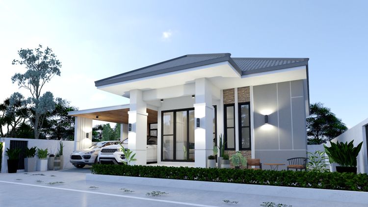 ขาย บ้าน ในโครงการ UHomes ตำบลลานสะแก อำเภอพยัคฆภูมิพิสัย, ภาพที่ 4