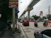 ขายที่ดินถมแล้ว 199 ตรว.ใกล้รถไฟฟ้าสายสีชมพู สถานีสนามบินน้ำ ติวานนท์46 ท่าทราย นนทบุรี 