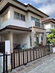  ให้เช่า-ขายบ้านเดี่ยว 2 ชั้น  หมู่บ้าน ราณีสิริ custer4 ลาดปลาเค้า43 ใกล้ ม. เกษตร