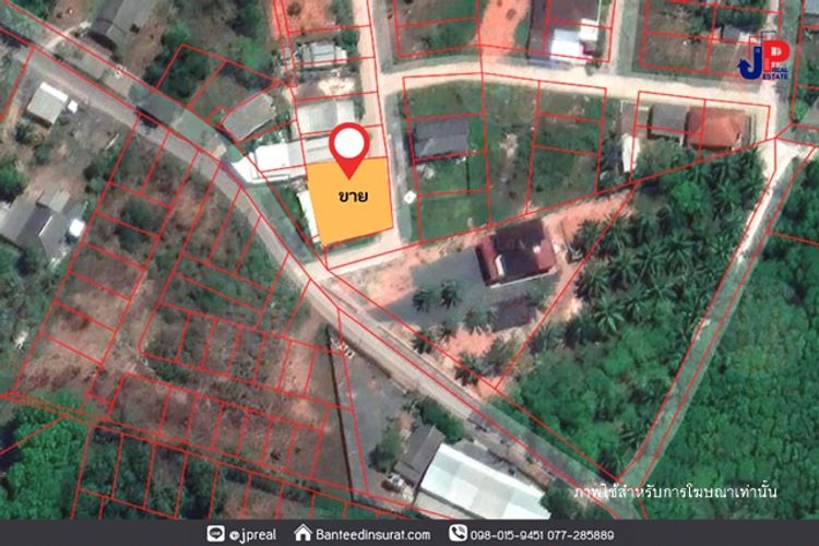 ขาย ที่ดินเปล่า 131วา แปลงมุม ต.ทุ่งกง อ.กาญจนดิษฐ์ สุราษฎร์ธานี กว้าง, ภาพที่ 4