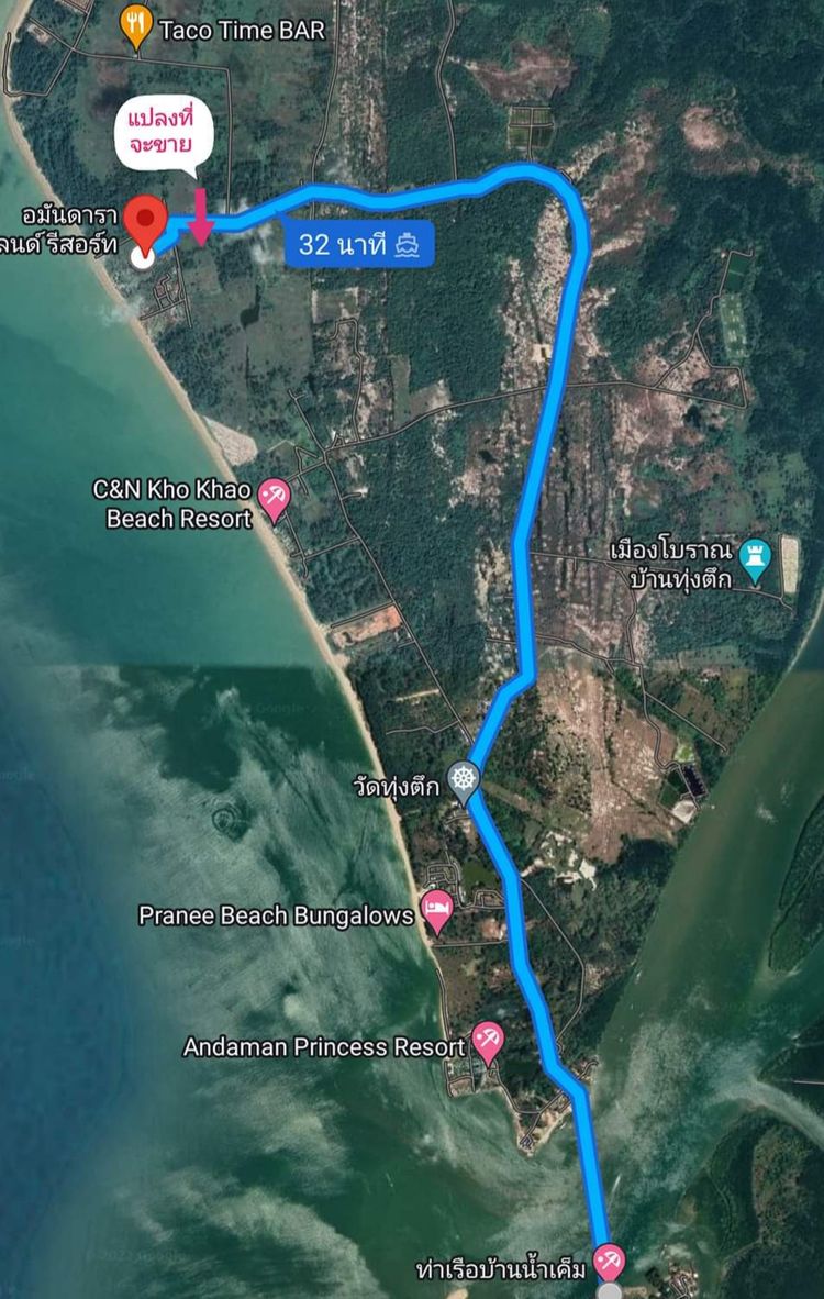 ขาย ที่ดิน ตำบลเกาะคอเขา อำเภอตะกั่วป่า จังหวัดพังงา, ภาพที่ 4