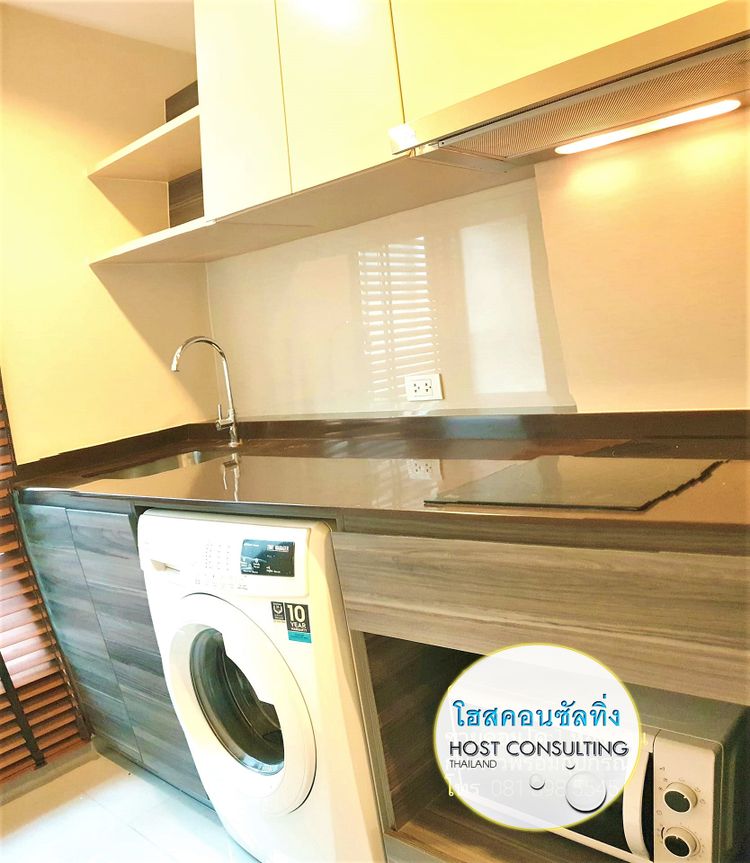 ขายคอนโดมือสองสภาพ100% 1นอน ห้องริม แยกห้องครัวพร้อมเครื่องไฟฟ้าครบ, ภาพที่ 4