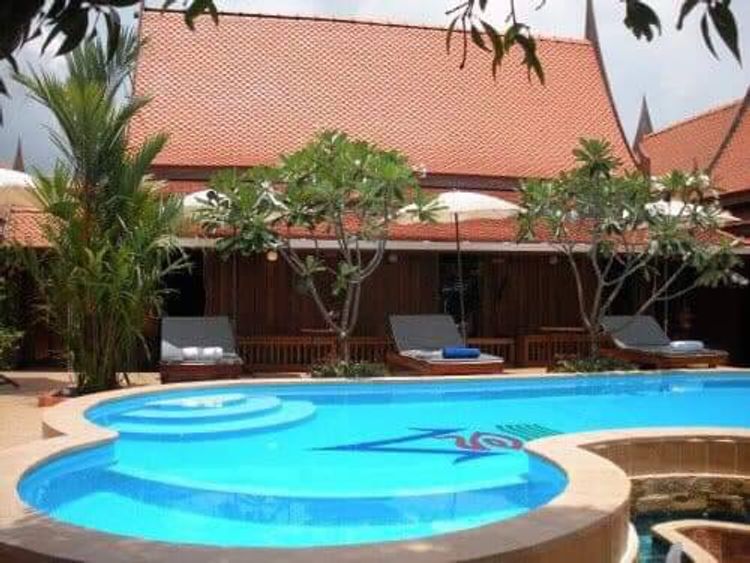 ขายที่ดินริมน้ำ+บ้านเรือนไทยไม้สักทองทั้งหลัง พระราม 5 บางกรวย นนทบุรี, ภาพที่ 4