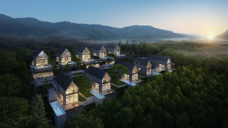 พูลวิลล่าเพื่อการลงทุน PANORAMIC VALLEY เขาใหญ่ Sphere Type, ภาพที่ 4