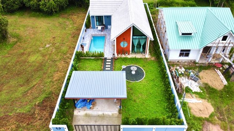 ขายบ้าน สไตล์พูล วิลลา  96 ตรว โครงการกรีนฟิลด์  อ.ดอยสะเก็ด, ภาพที่ 4