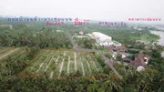 R042-005 ขายถูกที่ดินเปล่า 5 ไร่ 3 งาน บ้านแพ้ว - กระทุ่มแบน บรรยากาศดี เดินทางสะดวก ปะปา ไฟฟ้า ถึงที่ดิน