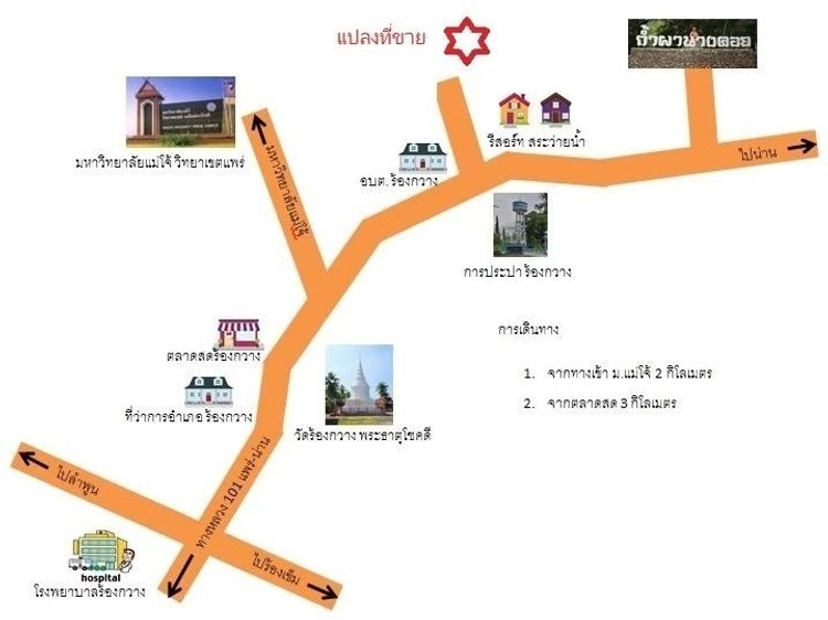 ขายที่ดินร้องกวาง ด้านหลังอบต.ใหม่ แพร่, ภาพที่ 4