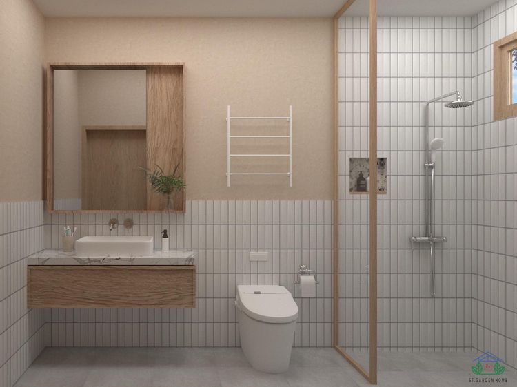 โครงการบ้าน เซนต์ การ์เด้น โฮม บ้านสไตล์ Minimal Style ติดถนนใหญ่เส้น, ภาพที่ 4