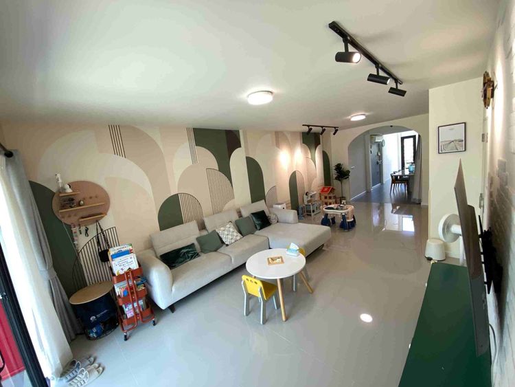 ขายบ้าน ทาวน์เฮ้าส์ หมู่บ้านTown Avenue Merge รัตนาธิเบศร์ ตกแต่งครบ, ภาพที่ 4