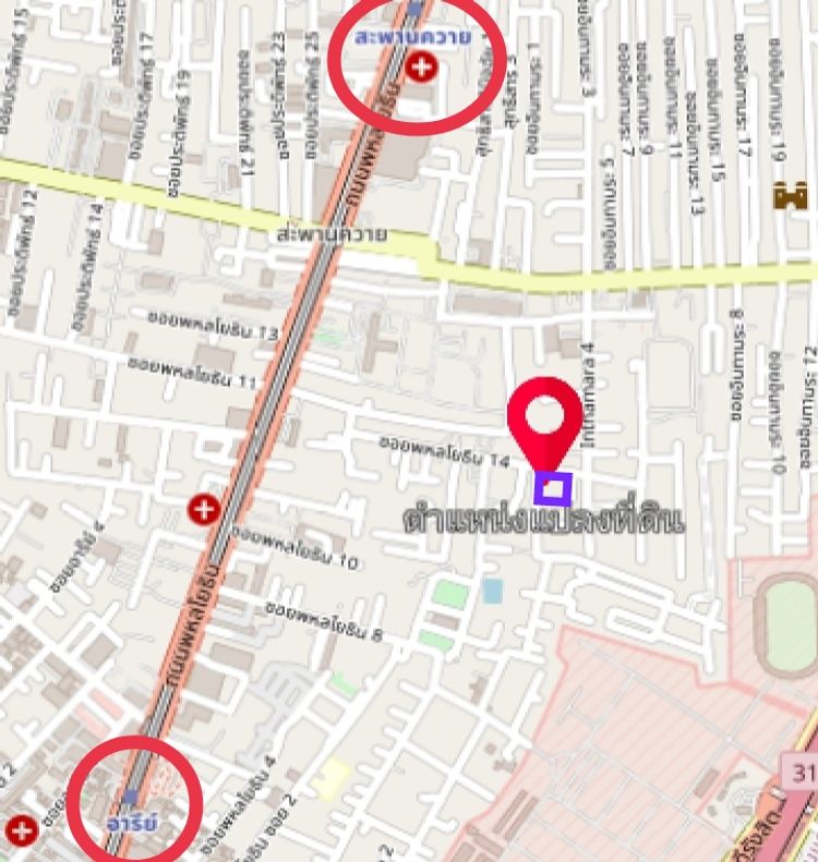 ขายที่ดิน 130 ตรว. ถนนพหลโยธิน 14  แขวงสามเสนใน เขตพญาไท กรุงเทพมหานคร, ภาพที่ 4