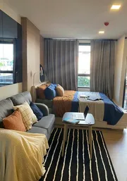 ให้เช่า คอนโด THE MUVE บางนา Fully Furnished   เข้าอยู่ได้ 20 เมษายน เป็นต้นไป