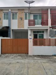 ให้เช่า ทาวน์โฮม ในโครงการ หมู่บ้านทรัพย์รุ่งเรืองซิตตี้ ตำบลท้ายบ้านใหม่ อำเภอเมืองสมุทรปราการ จังหวัดสมุทรปราการ