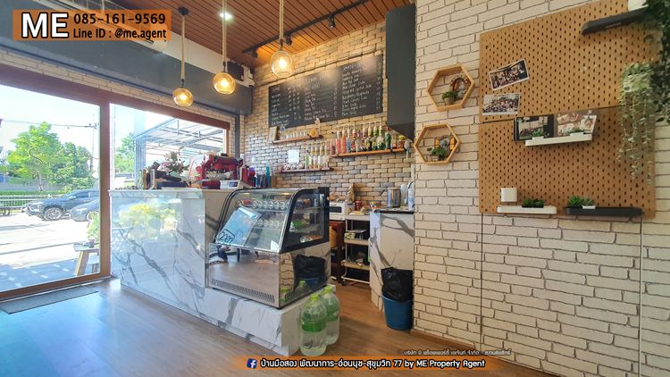 🎉ให้เช่า 🎉District เทพารักษ์ ซ.มังกร ทาวน์โฮม 3 ชั้น ติดถนนใหญ่ Cafe, ภาพที่ 4
