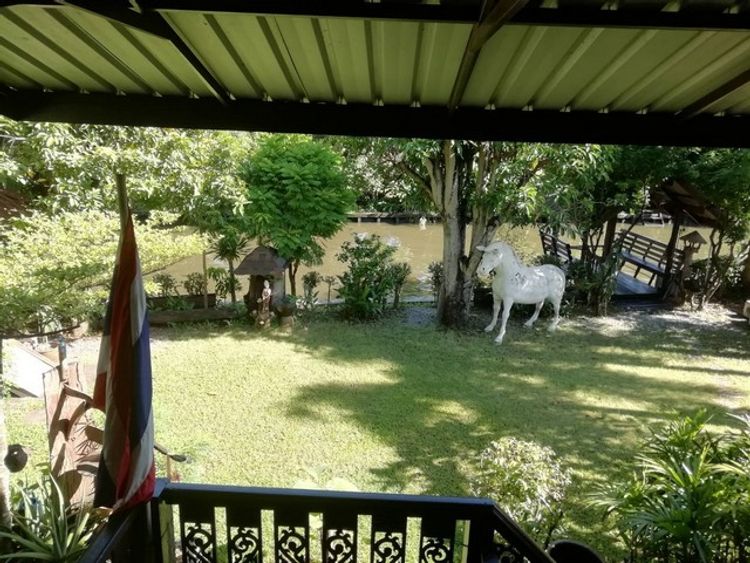 ขายด่วน บ้านสวนริมคลองบางเชือกหนัง  ซอยจรัญ 13 เขตภาษีเจริญ  กรุงเทพ, ภาพที่ 4