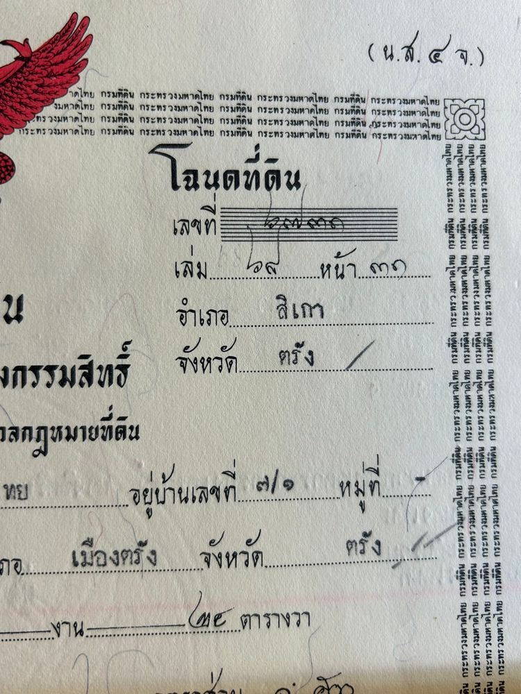 ขายทีดินใกล้หาดปากเมง เจ้าของขายเอง -ราคาต่ำกว่าประเมิณ  จังหวัดตรัง, ภาพที่ 4