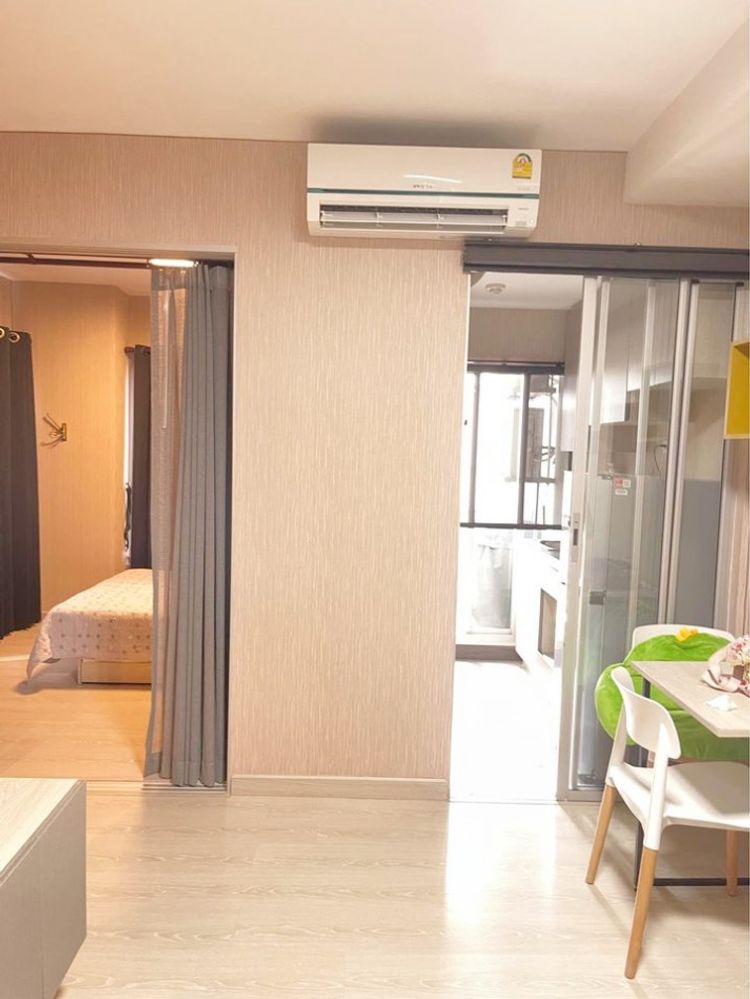 A66-163    ให้เช่าคอนโด นิชไอดีแอทปากเกร็ดสเตชั่น ห้องมุม ขนาด30 ตรม , ภาพที่ 4
