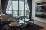 Code C20231100675.........Rhythm Sathorn สำหรับเช่า, 1 ห้องนอน, 1 ห้องน้ำ, ชั้นสูง, แต่งครบ, พร้อมเข้าอยู่