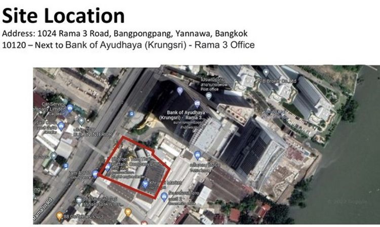 ให้เช่าอาคาร 3 อาคาร บนที่ดิน 3 ไร่ ติดริมถนนใหญ่ ใจกลางพระราม 3, ภาพที่ 4