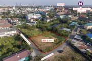 ให้เช่าที่ดิน บางบัวทอง 266 ตรว.  ที่ถมแล้ว แปลงมุม ใกล้รถไฟฟ้าสายสีม่วง แยกบางพลู ใกล้ถนนบางกรวย-ไทรน้อย ถนนรัตนาธิเบศร์