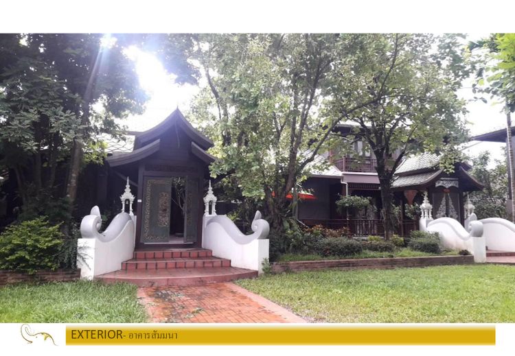 รีสอร์ทสไตล์โมเดิร์นลานนาไม้สักแท้ หางดง เชียงใหม่  , ภาพที่ 4