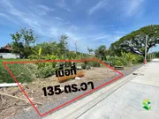 ขายที่ดินขนาด 135 ตร.วา ในซอยงบประมาณ  ใกล้เมืองทอง ปากเกร็ดนนทบุรี
